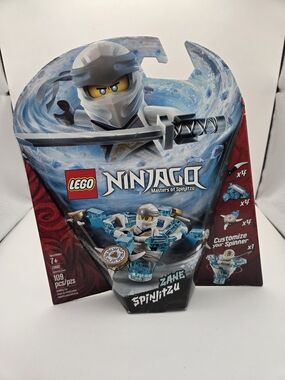 New SEALED LEGO Ninjago Zane Spinjitzu Spinner Set 70661 Retired